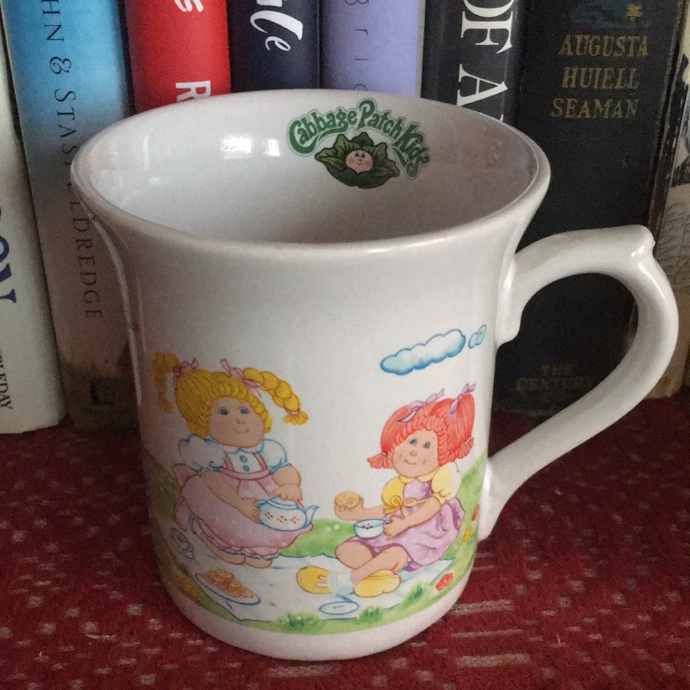 Vintage 1984 Cabbage patch mug